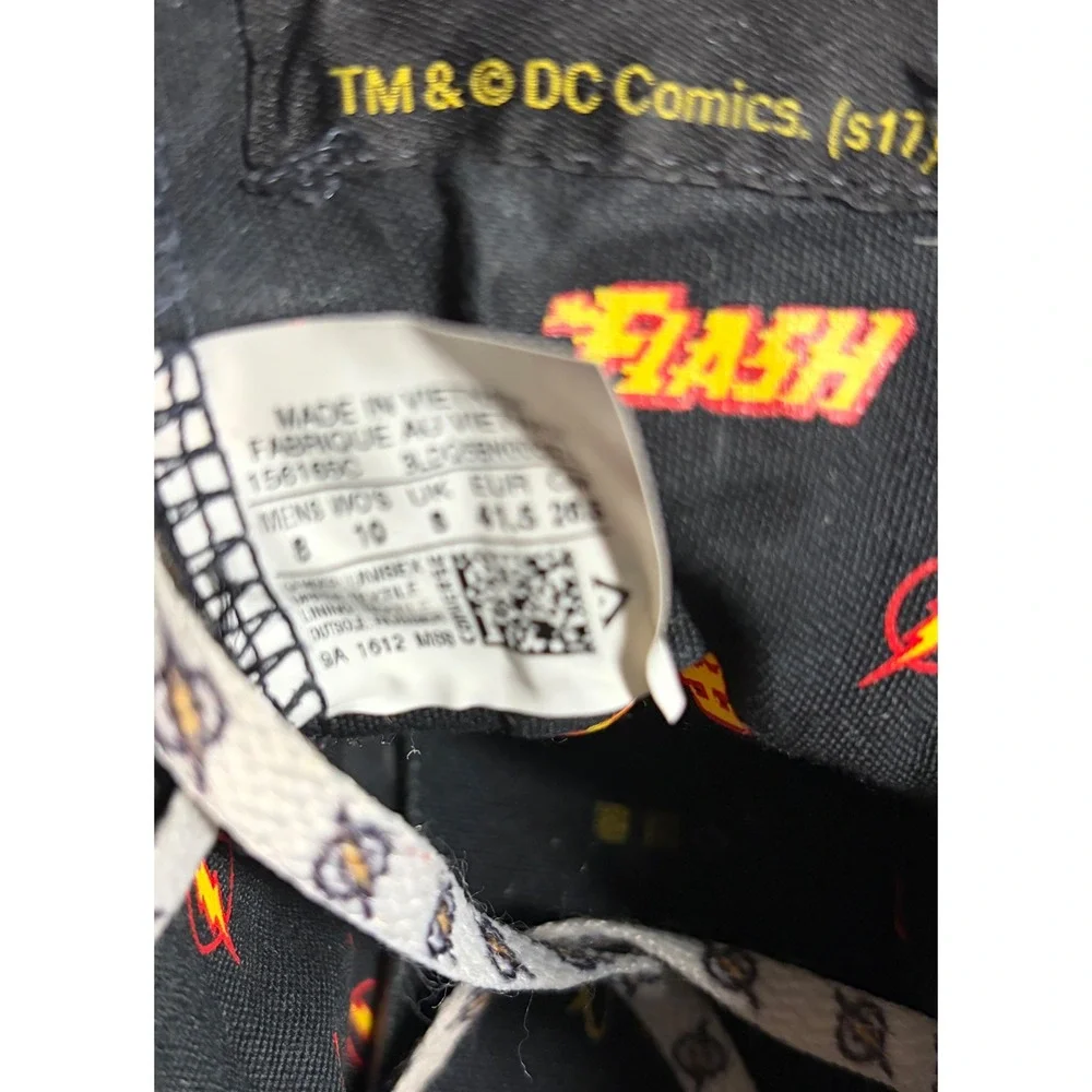 Converse Chuck Taylor All Star DC Comics The Flash High Top Sneakers Men 8 WN 10 - Picture 5 of 11